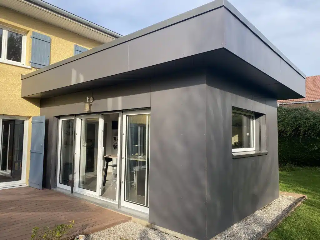 extension vue de l'autre coté
