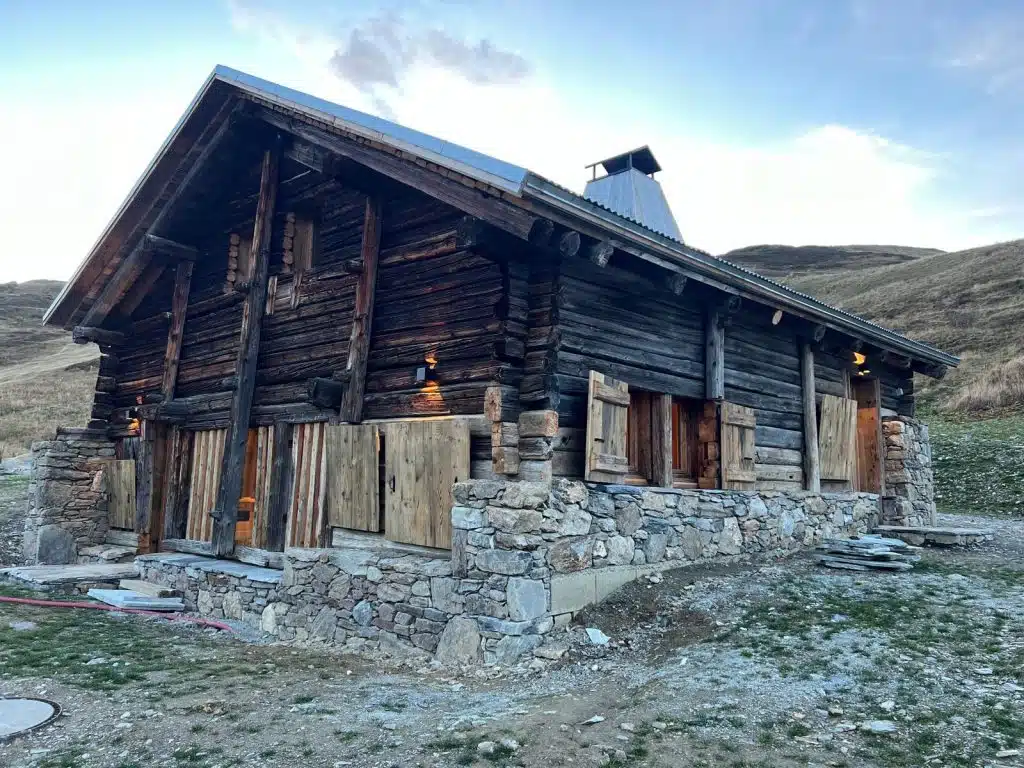 joli chalet d'alpage fraichement rénové